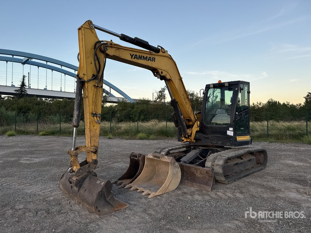 2020 Yanmar SV 100-2A Pelle Sur Chenilles Tracked Excavator - Lánctalpas kotró: 1 kép. 2020 Yanmar SV 100-2A Pelle Sur Chenilles Tracked Excavator - Lánctalpas kotró: 1 kép.