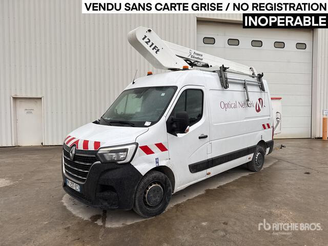 2021 Renault Master 2021 France lvateur 121FT 10 m ... Bucket Truck - Emelőkosaras teherautó: 1 kép. 2021 Renault Master 2021 France lvateur 121FT 10 m ... Bucket Truck - Emelőkosaras teherautó: 1 kép.