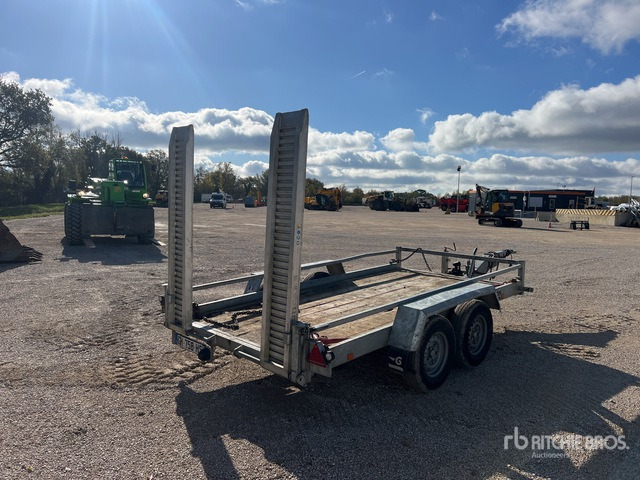 2022 Gourdon GPA350 T/A Remorque 2 Essieux Equipment Trailer - Pótkocsi mélybölcsős: 3 kép. 2022 Gourdon GPA350 T/A Remorque 2 Essieux Equipment Trailer - Pótkocsi mélybölcsős: 3 kép.