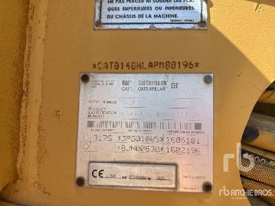 CAT 140 H Niveleuse - Gréder: 5 kép. CAT 140 H Niveleuse - Gréder: 5 kép.
