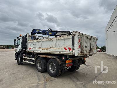 IVECO TRAKKER 410 EEV 2013 Fassi F133 5580 kg on 6x4 ... - Billenőplatós teherautó: 3 kép. IVECO TRAKKER 410 EEV 2013 Fassi F133 5580 kg on 6x4 ... - Billenőplatós teherautó: 3 kép.