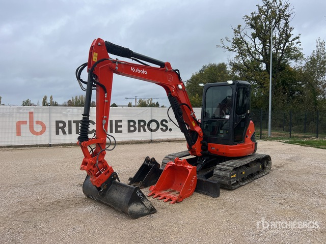 Kubota U50-4 Mini Excavator: <6.6t - Minikotró: 1 kép. Kubota U50-4 Mini Excavator: <6.6t - Minikotró: 1 kép.