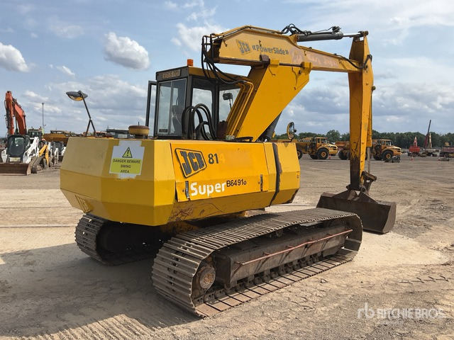 1990 JCB 814 Tracked Excavator - Lánctalpas kotró: 3 kép. 1990 JCB 814 Tracked Excavator - Lánctalpas kotró: 3 kép.