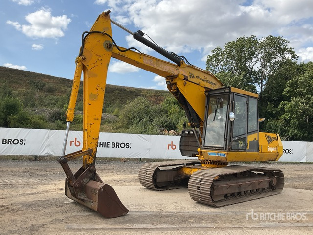 1990 JCB 814 Tracked Excavator - Lánctalpas kotró: 1 kép. 1990 JCB 814 Tracked Excavator - Lánctalpas kotró: 1 kép.