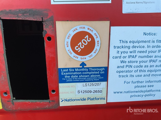 2009 Genie S125 Telescopic Boom Lift - Teleszkópos emelő: 1 kép. 2009 Genie S125 Telescopic Boom Lift - Teleszkópos emelő: 1 kép.