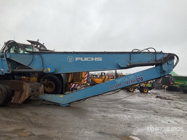 2015 Fuchs MHL350 (Inoperable) Wheel Material Handler - Hulladék kotró: 4 kép. 2015 Fuchs MHL350 (Inoperable) Wheel Material Handler - Hulladék kotró: 4 kép.