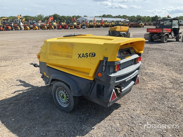 2016 Atlas Copco XAS67KD Mobile Air Compressor - Légkompresszor: 3 kép. 2016 Atlas Copco XAS67KD Mobile Air Compressor - Légkompresszor: 3 kép.