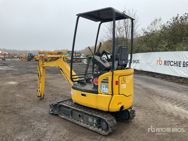 2016 Komatsu PC14-R3S Mini Excavator: <6.6t - Minikotró: 4 kép. 2016 Komatsu PC14-R3S Mini Excavator: <6.6t - Minikotró: 4 kép.
