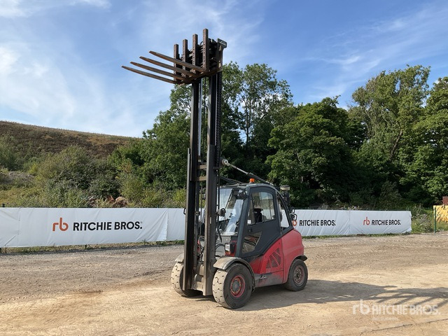 2016 Linde H50D-02 5000 kg Forklift - Villás targonca: 1 kép. 2016 Linde H50D-02 5000 kg Forklift - Villás targonca: 1 kép.