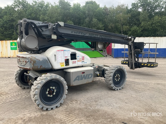 2016 Nifty HR21 4WD Hybrid Articulating Boom Lift - Személyemelő: 3 kép. 2016 Nifty HR21 4WD Hybrid Articulating Boom Lift - Személyemelő: 3 kép.