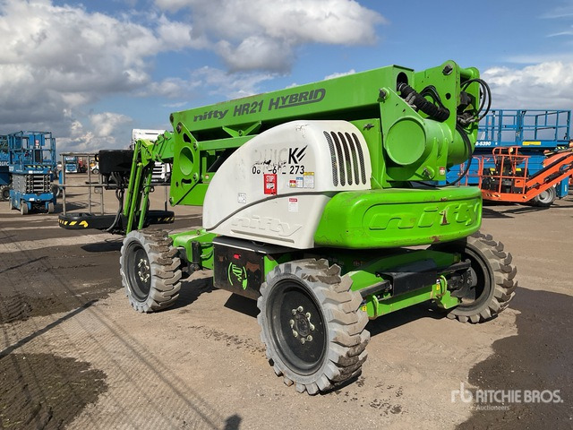 2016 Nifty HR21 4WD Hybrid Articulating Boom Lift - Személyemelő: 4 kép. 2016 Nifty HR21 4WD Hybrid Articulating Boom Lift - Személyemelő: 4 kép.