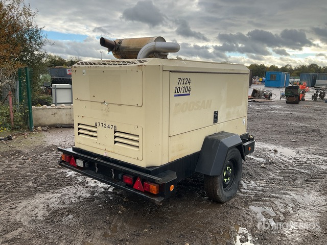 2017 Doosan 7/124-10/104 Mobile Air Compressor - Légkompresszor: 4 kép. 2017 Doosan 7/124-10/104 Mobile Air Compressor - Légkompresszor: 4 kép.