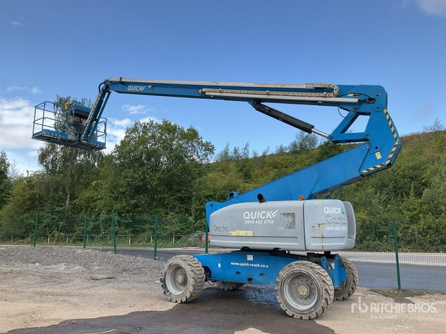 2017 Genie Z-80/60 4WD Diesel Articulating Boom Lift - Személyemelő: 5 kép. 2017 Genie Z-80/60 4WD Diesel Articulating Boom Lift - Személyemelő: 5 kép.