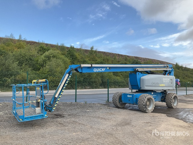 2017 Genie Z-80/60 4WD Diesel Articulating Boom Lift - Személyemelő: 1 kép. 2017 Genie Z-80/60 4WD Diesel Articulating Boom Lift - Személyemelő: 1 kép.