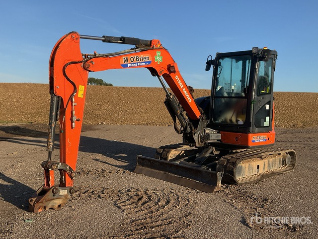 2017 Hitachi ZX55U-5A CLR Mini Excavator: <6.6t - Minikotró: 2 kép. 2017 Hitachi ZX55U-5A CLR Mini Excavator: <6.6t - Minikotró: 2 kép.