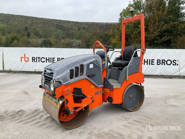 2018 Hamm HD8VV 2018 Hamm HD8VV Double Drum Roller Double Drum Roller - Úthenger: 2 kép. 2018 Hamm HD8VV 2018 Hamm HD8VV Double Drum Roller Double Drum Roller - Úthenger: 2 kép.