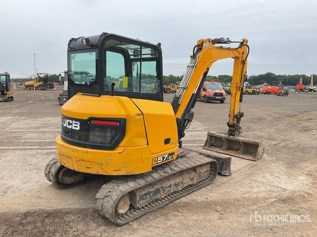 2018 JCB 57C-1 Mini Excavator: <6.6t - Minikotró: 4 kép. 2018 JCB 57C-1 Mini Excavator: <6.6t - Minikotró: 4 kép.