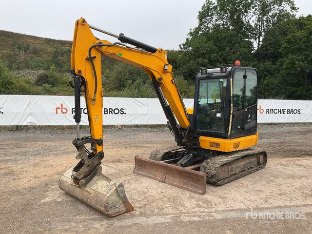 2018 JCB 57C-1 Mini Excavator: <6.6t - Minikotró: 1 kép. 2018 JCB 57C-1 Mini Excavator: <6.6t - Minikotró: 1 kép.