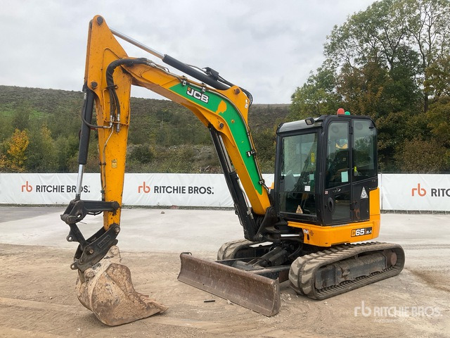 2018 JCB 65R-1 Mini Excavator:  <6.6t - Minikotró: 2 kép. 2018 JCB 65R-1 Mini Excavator:  <6.6t - Minikotró: 2 kép.