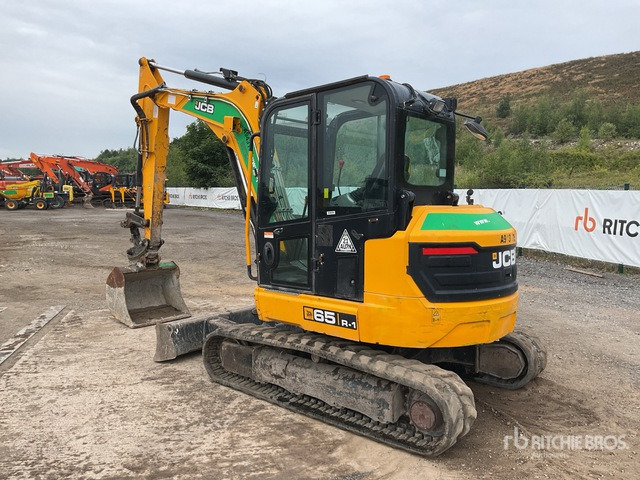 2018 JCB 65R-1 Mini Excavator: <6.6t - Minikotró: 3 kép. 2018 JCB 65R-1 Mini Excavator: <6.6t - Minikotró: 3 kép.