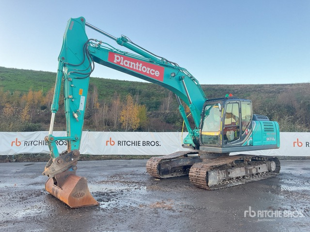 2018 Kobelco SK210LC-10E Tracked Excavator - Lánctalpas kotró: 1 kép. 2018 Kobelco SK210LC-10E Tracked Excavator - Lánctalpas kotró: 1 kép.