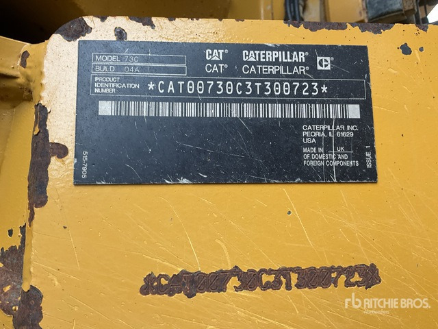 2019 Cat 730 Articulated Dump Truck - Csuklós dömper: 1 kép. 2019 Cat 730 Articulated Dump Truck - Csuklós dömper: 1 kép.