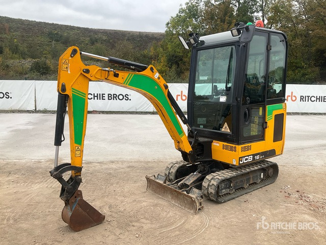 2019 JCB 16C-1 Mini Excavator:  <6.6t - Minikotró: 2 kép. 2019 JCB 16C-1 Mini Excavator:  <6.6t - Minikotró: 2 kép.