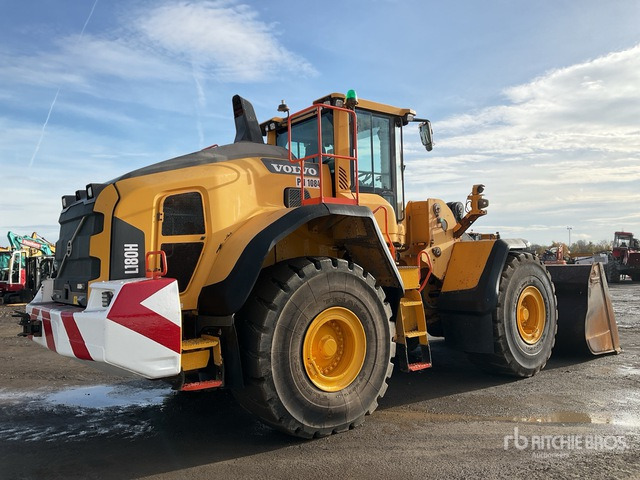 2019 Volvo L180H Wheel Loader - Gumikerekes homlokrakodó: 5 kép. 2019 Volvo L180H Wheel Loader - Gumikerekes homlokrakodó: 5 kép.