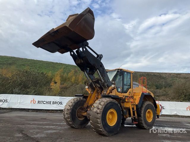 2019 Volvo L180H Wheel Loader - Gumikerekes homlokrakodó: 2 kép. 2019 Volvo L180H Wheel Loader - Gumikerekes homlokrakodó: 2 kép.