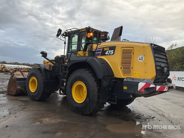 2021 Komatsu WA475-10E0 Wheel Loader - Gumikerekes homlokrakodó: 4 kép. 2021 Komatsu WA475-10E0 Wheel Loader - Gumikerekes homlokrakodó: 4 kép.