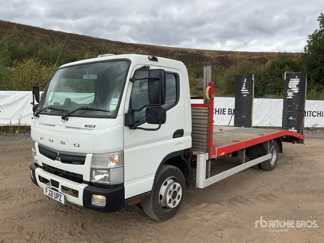 2021 Mitsubishi Canter 4x2 Flatbed Truck - Platós teherautó: 2 kép. 2021 Mitsubishi Canter 4x2 Flatbed Truck - Platós teherautó: 2 kép.