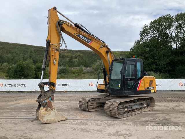 2021 Sany SY135C Tracked Excavator - Lánctalpas kotró: 1 kép. 2021 Sany SY135C Tracked Excavator - Lánctalpas kotró: 1 kép.