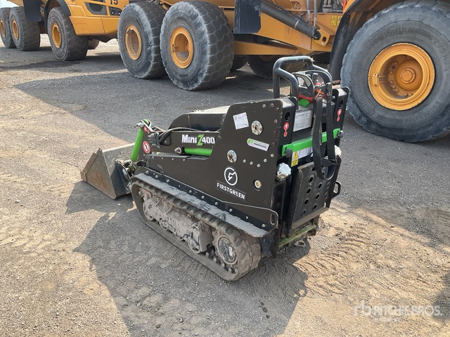 2022 Firstgreen Mini Z400 Walk Behind Electric Skid Steer Loader - Mini homlokrakodó: 3 kép. 2022 Firstgreen Mini Z400 Walk Behind Electric Skid Steer Loader - Mini homlokrakodó: 3 kép.