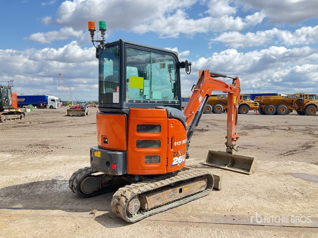 2022 Hitachi ZX26U-6 CLR Mini Excavator: <6.6t - Minikotró: 3 kép. 2022 Hitachi ZX26U-6 CLR Mini Excavator: <6.6t - Minikotró: 3 kép.