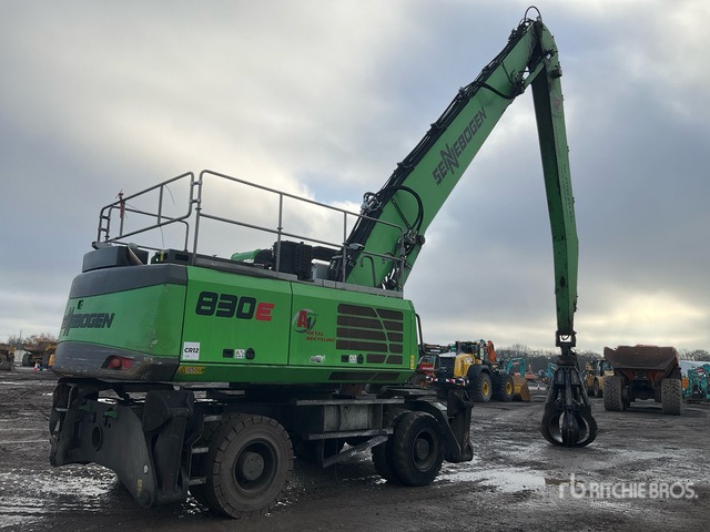 2022 Sennebogen 830 Wheel Material Handler - Hulladék kotró: 3 kép. 2022 Sennebogen 830 Wheel Material Handler - Hulladék kotró: 3 kép.