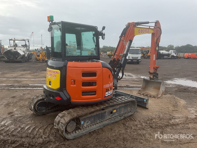 2023 Hitachi ZX55U-6CLR Mini Excavator: <6.6t - Minikotró: 4 kép. 2023 Hitachi ZX55U-6CLR Mini Excavator: <6.6t - Minikotró: 4 kép.