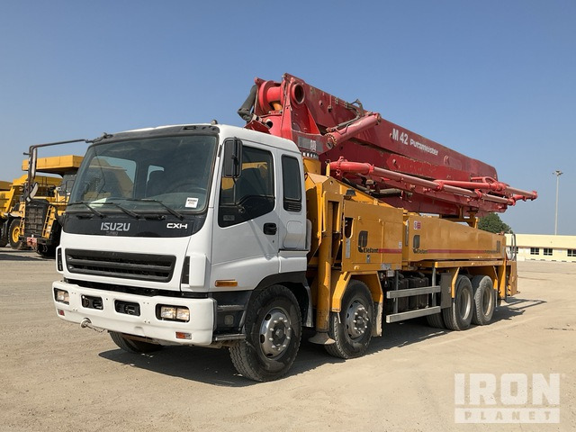 2002 Isuzu CXH50T 2003 Putzmeister M42 on 8x4 Twi ... Concrete Pump Truck - Szárzúzó/ Mulcsozó: 2 kép. 2002 Isuzu CXH50T 2003 Putzmeister M42 on 8x4 Twi ... Concrete Pump Truck - Szárzúzó/ Mulcsozó: 2 kép.