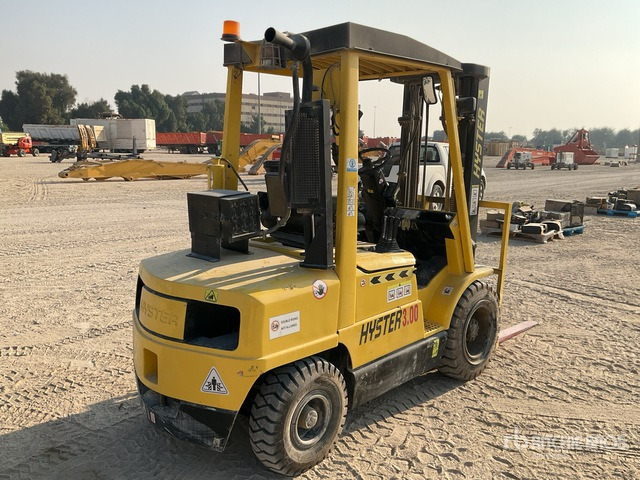 2006 Hyster H3.00XM 3 ton Forklift - Dízel targonca: 3 kép. 2006 Hyster H3.00XM 3 ton Forklift - Dízel targonca: 3 kép.