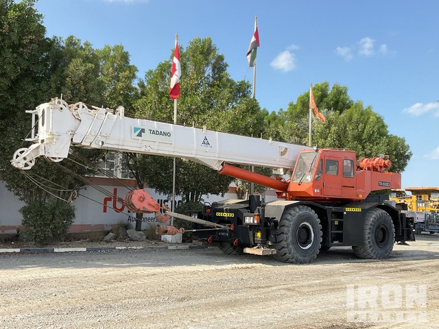 2006 Tadano TR-500EX 50 ton 4x4x4 Rough Terrain Crane - Terepjáró mobil daru: 1 kép. 2006 Tadano TR-500EX 50 ton 4x4x4 Rough Terrain Crane - Terepjáró mobil daru: 1 kép.