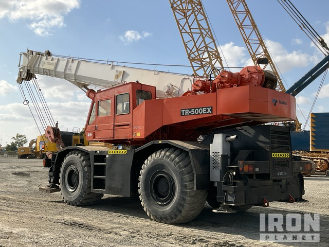 2006 Tadano TR-500EX 50 ton 4x4x4 Rough Terrain Crane - Terepjáró mobil daru: 3 kép. 2006 Tadano TR-500EX 50 ton 4x4x4 Rough Terrain Crane - Terepjáró mobil daru: 3 kép.