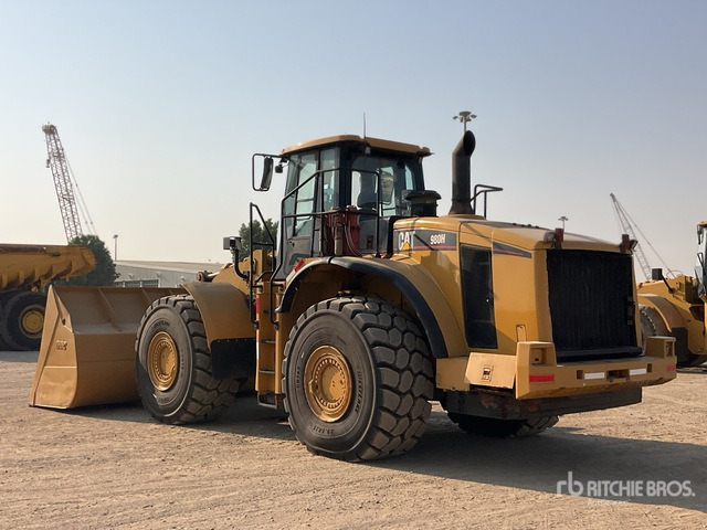 2007 Cat 980H Wheel Loader - Gumikerekes homlokrakodó: 3 kép. 2007 Cat 980H Wheel Loader - Gumikerekes homlokrakodó: 3 kép.