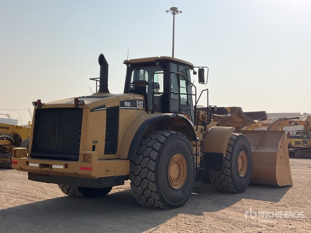 2007 Cat 980H Wheel Loader - Gumikerekes homlokrakodó: 4 kép. 2007 Cat 980H Wheel Loader - Gumikerekes homlokrakodó: 4 kép.