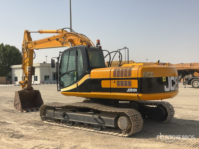 2007 JCB JS220 Tracked Excavator - Lánctalpas kotró: 4 kép. 2007 JCB JS220 Tracked Excavator - Lánctalpas kotró: 4 kép.