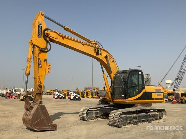 2007 JCB JS220 Tracked Excavator - Lánctalpas kotró: 1 kép. 2007 JCB JS220 Tracked Excavator - Lánctalpas kotró: 1 kép.