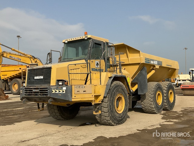 2007 Komatsu HM400-1 - Csuklós dömper: 1 kép. 2007 Komatsu HM400-1 - Csuklós dömper: 1 kép.