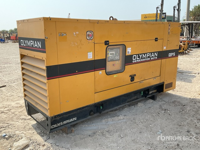 2010 Olympian GEP165 150 kVA Skid-Mounted Generator Set - Áramfejlesztő: 2 kép. 2010 Olympian GEP165 150 kVA Skid-Mounted Generator Set - Áramfejlesztő: 2 kép.