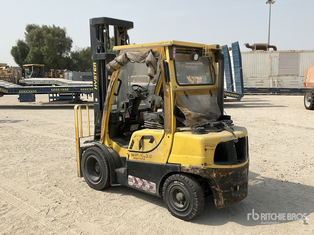 2014 Hyster H3.0FT 3 ton Forklift - Villás targonca: 4 kép. 2014 Hyster H3.0FT 3 ton Forklift - Villás targonca: 4 kép.