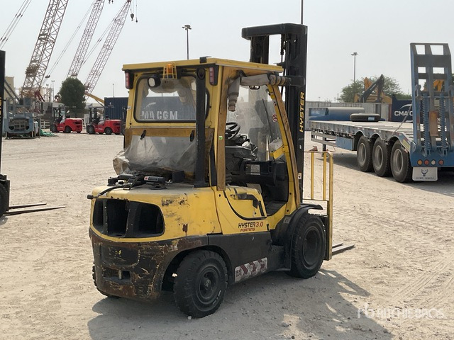 2014 Hyster H3.0FT 3 ton Forklift - Villás targonca: 3 kép. 2014 Hyster H3.0FT 3 ton Forklift - Villás targonca: 3 kép.
