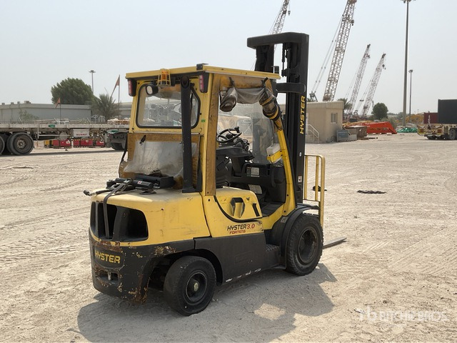 2014 Hyster H3.0FT 3 ton Forklift - Villás targonca: 4 kép. 2014 Hyster H3.0FT 3 ton Forklift - Villás targonca: 4 kép.