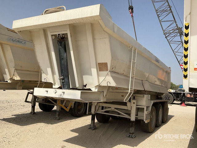 2015 Gorica TP22.25 Tri/A End Dump Trailer - Félpótkocsi billenőplatós: 1 kép. 2015 Gorica TP22.25 Tri/A End Dump Trailer - Félpótkocsi billenőplatós: 1 kép.